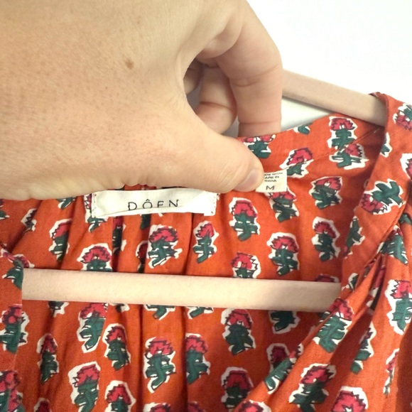 Doen The Jane Blouse | Calico Canyon Blooms | Size M | EUC - Picture 6 of 9